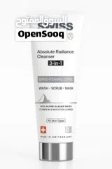  1 Swiss Image 3-in-1 Absolute Radiance Cleanser – Face Wash, Scrub & Mask (100ml)  Brightening Care
