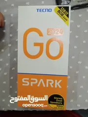  11 جهاز tecno spark Go 2024 مستعمل استعمال 4او 5 ايام فقط +سماعة بلوتوث