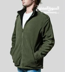  3 جاكيت شتوي سميك بخامة فليس أصلية، دافئ وأنيق، وتقدر تلبسه على الجهتين لتبديل إطلالتك فورًا