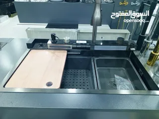  19 مطبخ 5 متر فقط ب 300 دينار حررق سعررر  شامل توصيل تركيب الالمنيووووم سادة مع بطارية ومجلى هدية