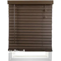  1 Wooden blind for offices and living room.