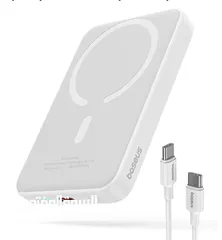  5 Baseus Magsafe Portable Charger for iPhone, 6,000mAh 20W Magnetic Power Bank, Fast Charging Wireless