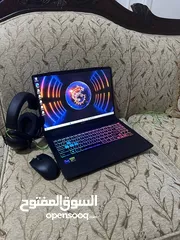  4 MSI CROSS 16..RTX 4070 i7-13620H لابتوب غيغمنق فاخر للبيع