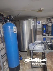  6 محطة مياه ومصنع مياه كراتين بالاضافه لقهوة