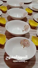  4 اطقم سفرة بورسلان ماركات عالمية ومختومة