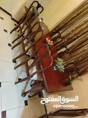  6 طاولة سفرة مصرية 8 كراسي تفصيل زان بالكامل كواليتي فاخر