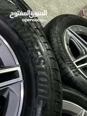  6 /:- جنط مرسيدس GLE  /:- اصلي بحالة الوكالة /:- قياس “20” انش
