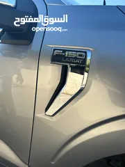  8 FORD F-150 2021 Lariat  Hybrid POWER-BOOST  فورد f150 بحال الوكاله- بدون الرقم