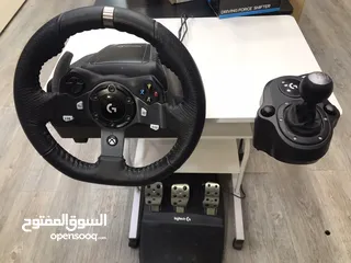  5 لوجيتك جي 920 ستيرنج مع دعسات  Logitech G920 Driving Force Racing Wheel and Floor Pedals