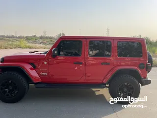  5 Jeep wrangler sahara jl 2018 for sale