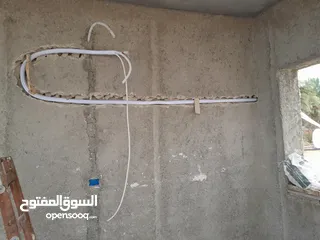  11 تنفيذ كافة أعمال تأسيس مواسير التكييف النحاسية ومواسير غاز الطبخ