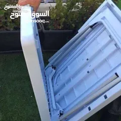  9 طاولات وكراسي طوي خارجي وداخلية