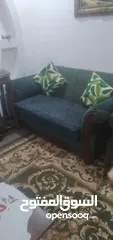  2 طقم كنب مستعمل نظيف جدا بحاله الوكاله