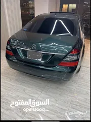  4 مرسيدس بنز s550 موديل 2008 جديدة ما ماشية 25000 فقط