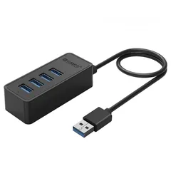  1 يو اس بي هاب 4  منافذ orico 4 ports usb hub.