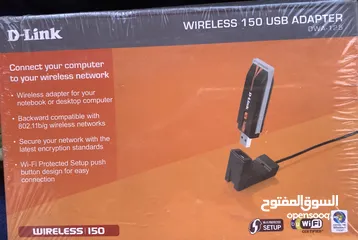  7 سوتشات نتورك و مجوعة كروت شبكة لاسلكية Network Switches & Wireless Adaptors