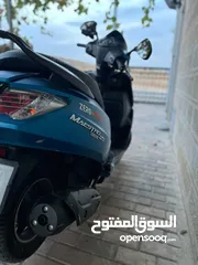  4 سكوتر هيرو بحاله ممتازه 125سيسي