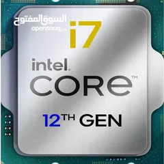  1 معالج جيمنج انتل كور اي 7 الجيل 12 - INTEL CORE i7 12700F 12 CORES - 20 THREADS GAMING CPU TRAY