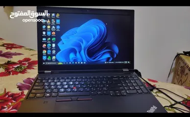  6 للبيع لابتوب جيمينج قوي جداً   workstation   lenovo thinkpad p51