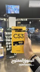  1 Realme c53 ذاكرة 128 رام 6 جديد ممستعمل بي ضمان