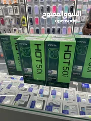  1 Infinix hot 50i 8/256gb new جديد مسكر كفالة الوكيل