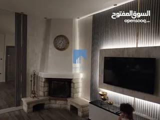  9 شقة مفروشة مميزة للبيع في خلدا (تلاع قصر خلدا) طابق ثالث 90م تشطيب سوبر ديلوكس بسعر مغري