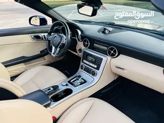  13 AED 1,450 PM  MERCEDES-BENZ SLK-200  CONVERTIBLE  GCC  LOW MILEAGE  0% DWONPAYMENT