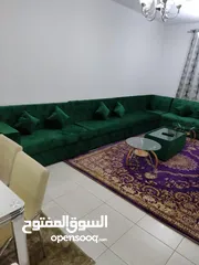  13 {مجد} غرفة وصالة مفروشة للايجار الشهري في التعاون