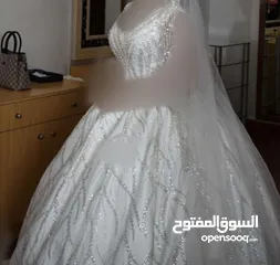  2 فستان زفاف عالي الجوده