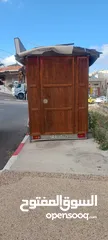  3 كوشك خشبي ممتاز و مميز كفتيريا طعام و مشروبات باردة و ساخنه
