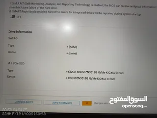  10 لابتوب ديل معالج جيل 12 i7 رام 16 سرعة 3200 ذاكرة 512 سريعة جدا كرتين شاشة Nvidia + Intel iris xe