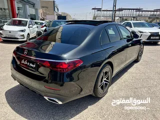  5 مرسيدس E200 AMG بانوراما كت اسود نايت 2024 الشكل الجديد وارد المانيا بحالة الزيرو مميزة