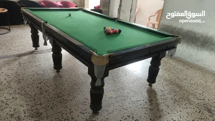  2 طاولة بلياردو نخب مع كامل مستلزماتها