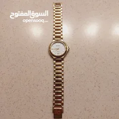  5 ساعة سويسري مذهبة( طلاء ذهب ليزر ) نوع  Roven Dino