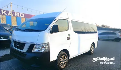  2 Nissan Urvan 2020 Manual gear Gcc 15 passenger