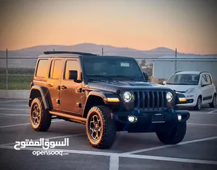  12 ‏  JEEP WRANGLER RUBICON Hybrid Plug IN Full  جيب روبيكون الجديد هايبرد كهرباء+ بنزين 2022-