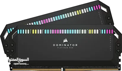  1 للبيع رامات DDR5 جديدة نوع كورسير دومنيتر بلاتينيوم