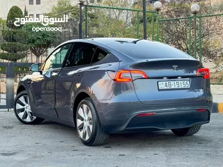  6 تيسلا موديل Y فحص 7 جيد (2023) ممشى زيرررووو الف ميل أرباج أصلي TESLA MODEL Y 2023 LONG RANGE