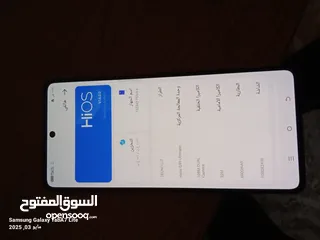  3 تكنو بوفا 6 للبيع لون اسود بحال الوكاله
