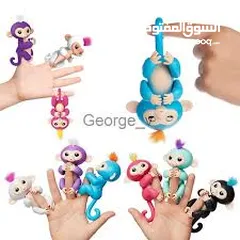  3 لعبة سعدان قرد اصبع تفاعلي  MONKEY TOYS FINGER
