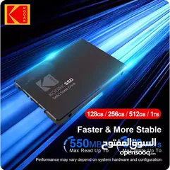  6 هاردسك  256 GB ssd سرع جهازك عشر اضعاف لاجهزة اللاب توب والكمبيوتر المكتبي والبلايستشن وشوف الفرق