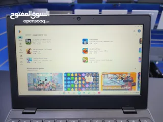  4 Lenovo chrome book 4gb Ram 32gb storage bag mouse only 15 riyal Quantity available at Mabela souq