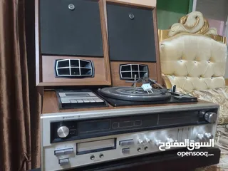  4 ستيريو نوع سانيو ياباني أصلي قديم جدا للبيع بسعر مغري