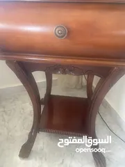  1 طاولات جانبيه خشب زان