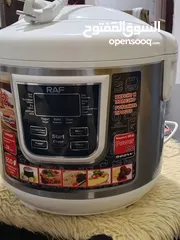  3 طنجرة ضغط كهربائيه غير مستعمله متعددة الاستخدامات وأمنة وما ألها صوت