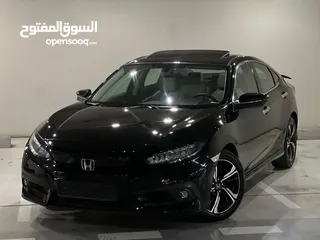  14 هوندا سيفيك RS وارد وصيانة الوكالة فحص كامل  اعلى صنف جميع الاضافات