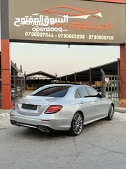  27 مرسيدس E350 2020 AMG فل اضافات اعلى صنف ممشى قليل لون سلفر غرفة كاميل بحالة الوكالة