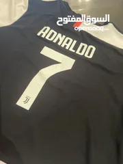  4 Youth adidas Cristiano Ronaldo Black Juventus 2019/20 Home Replica Player Jersey