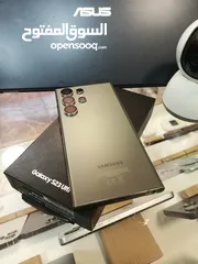  12 Samsung S23 Ultra 256 GB وارد شرق اوسط  مع الكرتونه ( وكااله )
