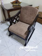  8 كراسي هزاز كوبرا خشب زان / مورس الاردن